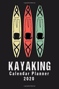 Kayaking Calendar Planner 2020