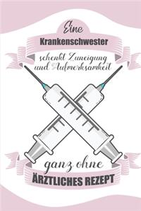 Krankenschwester Schenkt Zuneigung Ohne Ärztliches Rezept