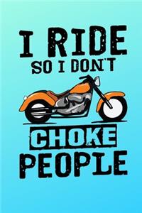 Funny Biker Notebook