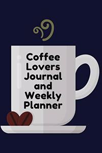 Coffee Lovers Journal and Weekly Planner