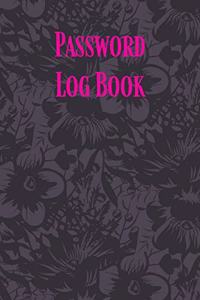 Password Log Book: Small Email Address Book with Bookmarks. Personal Password Book With Alphabetical Tabs.