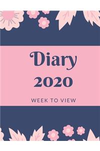 Diary 2020 Week To View
