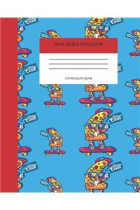 Wide Ruled Notebook Composition Book