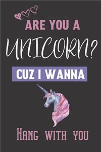 Are you a Unicorn? Cuz i wanna hang with you