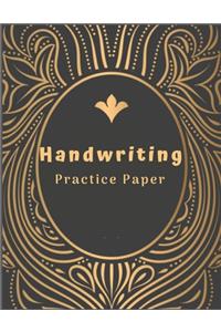 Handwriting Practice Paper