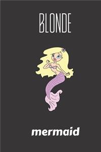 blonde mermaid