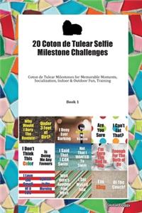 20 Coton de Tulear Selfie Milestone Challenges