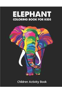Elephant Coloring Boo For Kids
