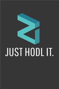 Just Hodl It Zilliqa Notebook