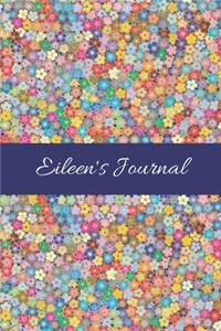 Eileen's Journal: Cute Personalized Name College-Ruled Notebook for Girls & Women - Blank Lined Gift Journal/Diary for Writing & Note Taking