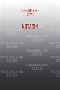 Terminplaner 2020 Notarin
