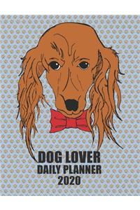 Dog Lover Daily Planner 2020