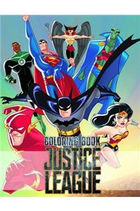 Justice League Coloring Book: Awesome Book for DC Comics Fans