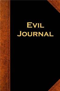 Evil Journal Vintage Style