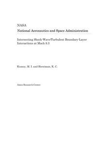 Intersecting Shock-Wave/Turbulent Boundary-Layer Interactions at Mach 8.3