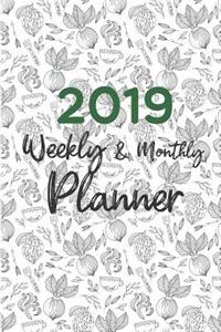 2019 Planner Weekly and Monthly