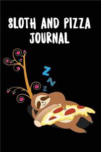 Sloth and Pizza Journal