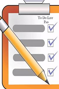 To Do List Pad