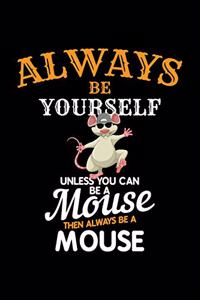 Always Be Yourself Unless You Can Be a Mouse Then Always Be a Mouse