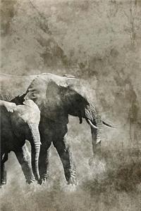 Elephant Safari Notebook