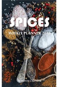Spices Weekly Planner 2018