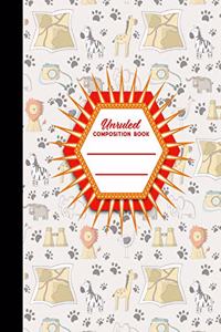 Unruled Composition Book