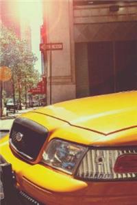 New York City Yellow Cabs Notebook