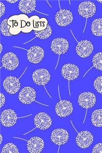 To-Do List Notebook Dandelions Pattern 12