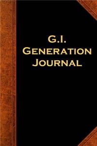 G.I. Generation Journal Vintage Style