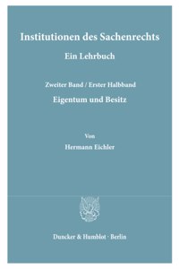 Institutionen Des Sachenrechts