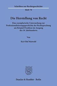 Die Herstellung Von Recht