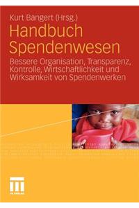 Handbuch Spendenwesen