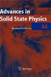 Advances in Solid State Physics