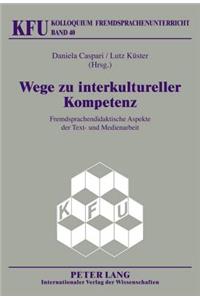 Wege Zu Interkultureller Kompetenz