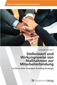 Stellenwert und Wirkungsweise von Maßnahmen zur Mitarbeiterbindung