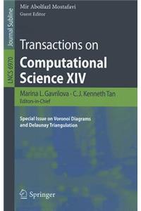 Transactions on Computational Science XIV
