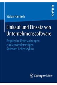 Einkauf Und Einsatz Von Unternehmenssoftware