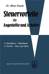 Steuervorteile Für Angestellte Und Arbeiter