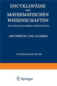 Encyklopädie Der Mathematischen Wissenschaften Mit Einschluss Ihrer Anwendungen