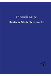 Deutsche Studentensprache