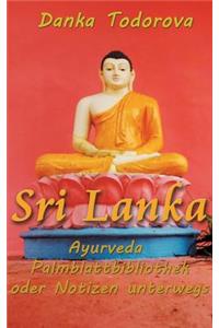 Sri Lanka, Ayurveda, Palmblattbibliothek oder Notizen unterwegs