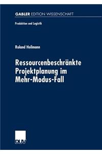 Ressourcenbeschränkte Projektplanung Im Menr-Modus-Fall