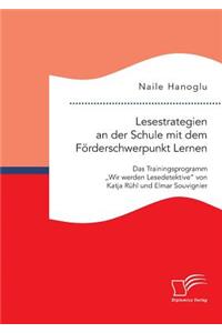 Lesestrategien an der Schule mit dem Förderschwerpunkt Lernen