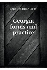 Georgia Forms and Practice
