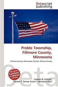 Preble Township, Fillmore County, Minnesota