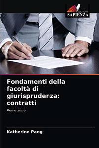 Fondamenti della facoltà di giurisprudenza