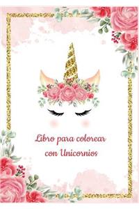 Plantilla de Unicornio para Colorear - Libro para colorear con Unicornios - Más de 30 diseños hermosos de Unicornios para Colorear y Divertirse - Libros colorear niños