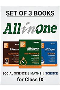 CBSE All in One Social Science, Mathematics, Science Class 9th