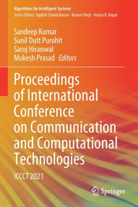 Proceedings of International Conference on Communication and Computational Technologies