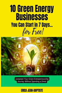 10 Green Energy Businesses You Can Start in 7 Days for Free